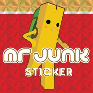 Mr. Junk Sticker
