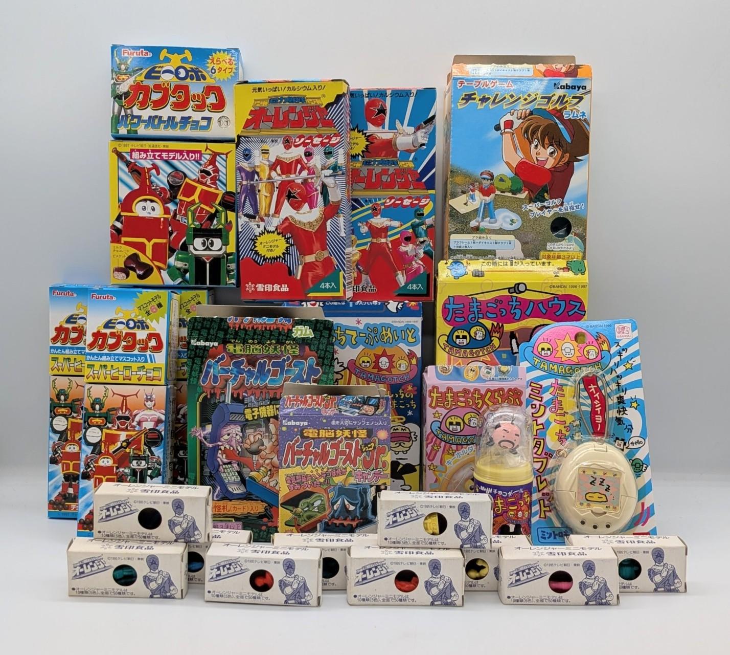 コンプレックス2「1周年記念イベント」ミクロ販売商品紹介　～★カブタック＆オーレンジャー＆チャレンジゴルフ＆たまごっち＆バーチャルゴースト　食玩大放出編★～