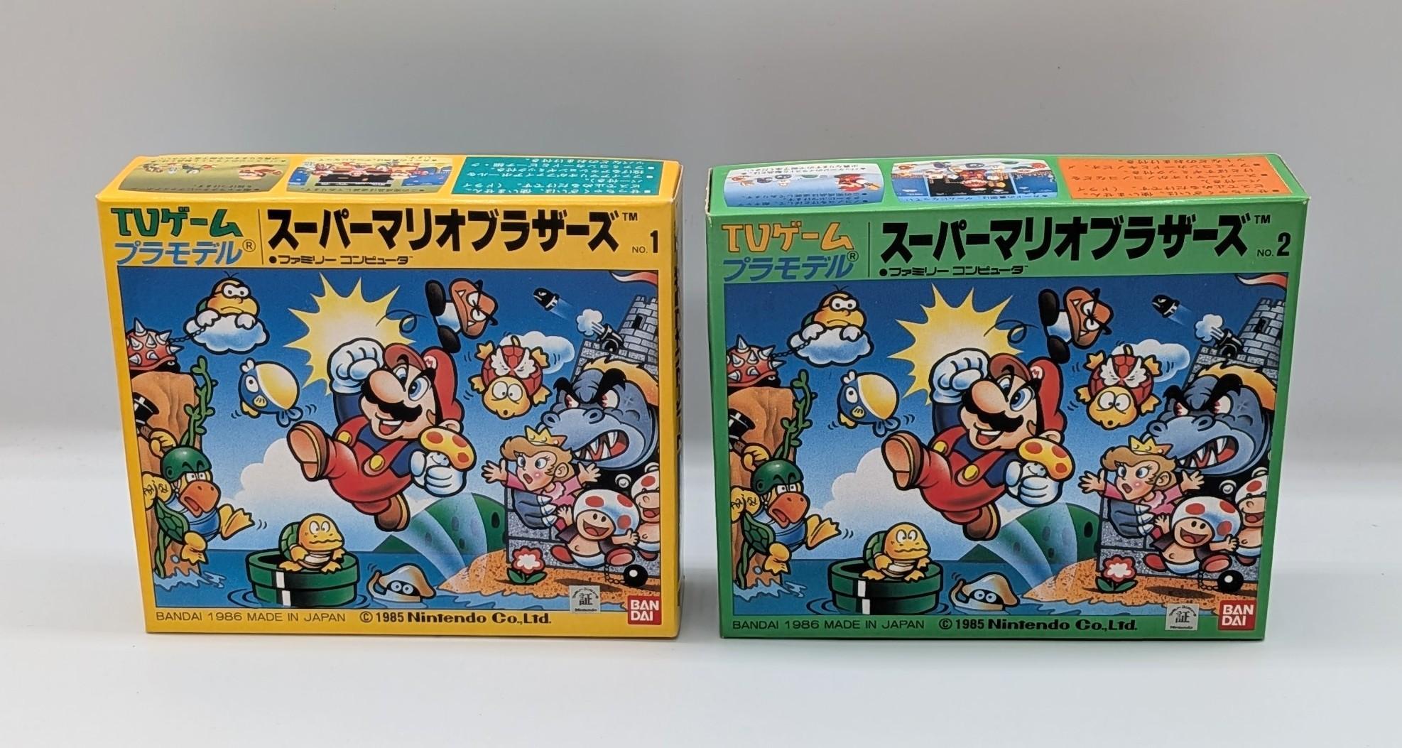 コンプレックス2「1周年記念イベント」ミクロ販売商品紹介　～☆バンダイ　TVゲームプラモデル　スーパーマリオブラザーズ　No.1＆2　未組立コンプリートプラキット編☆～