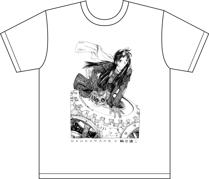 Kenji Tsuruta x Mandarake T-Shirt